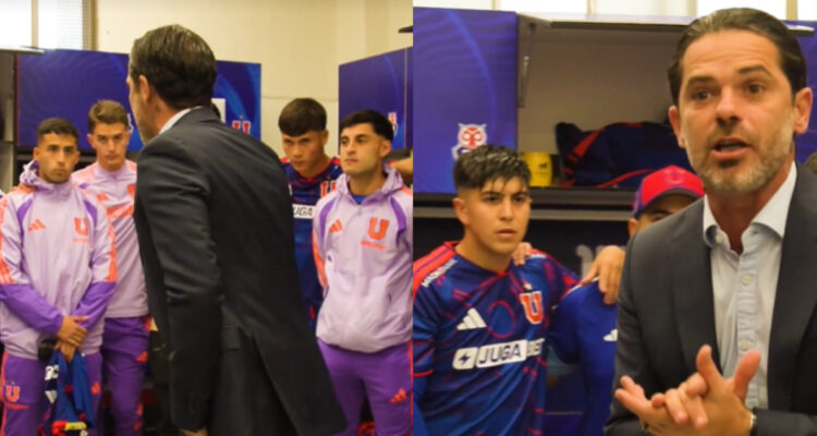 Arenga de Gago a La U previo a Clásico Universitario