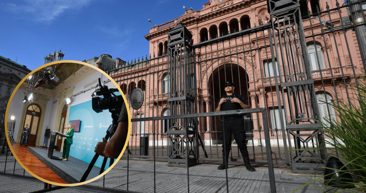 Gobierno argentino prohibe ingreso de periodistas a Casa Rosada