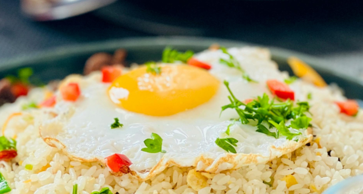Arroz con huevo