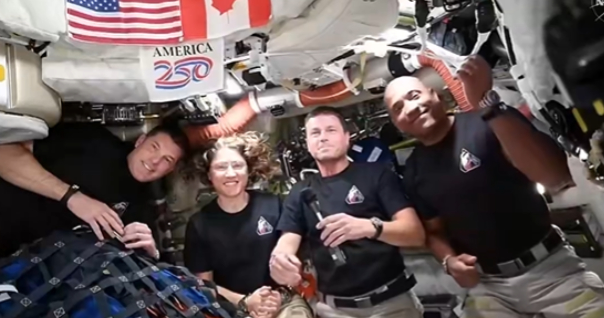 Foto de la tripulación de la misión Artemis II