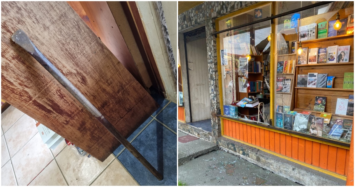 Ataque con chuzo a dueño de librería en Ancud