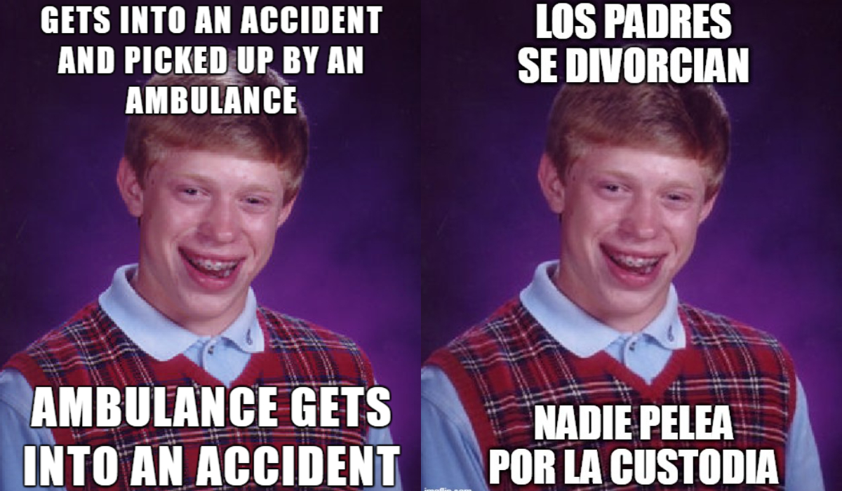 El meme Bad Luck Brian