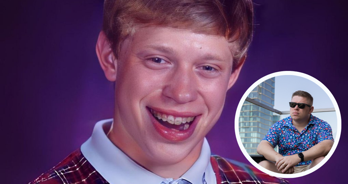 Bad Luck Brian, el hombre tras el meme viral que ahora gana millones