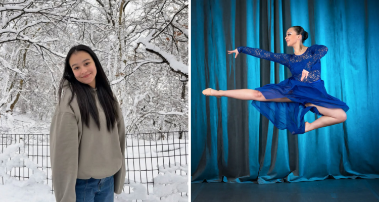 Catalinna Parraguez, bailarina puertomontina en Nueva York