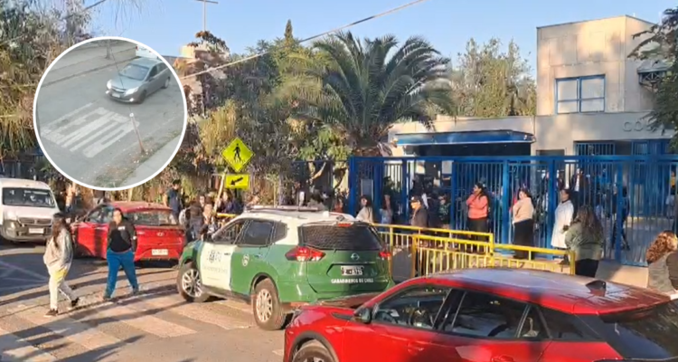 Balacera afuera de colegio de Recoleta mensaje en baño del recinto habría advertido el tiroteo
