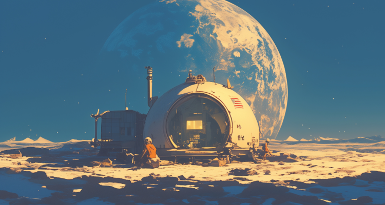 se puede vivir en la Luna