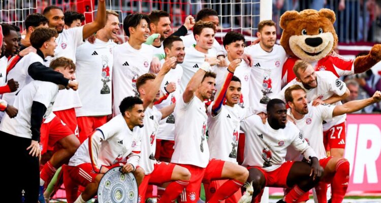 Bayern Múnich ganó su 35° título de Bundesliga.