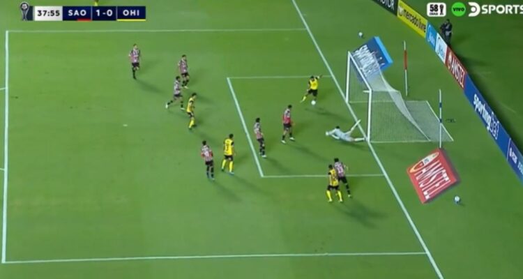 Bryan Rabello y su increíble farra en visita de O’Higgins al Sao Paulo