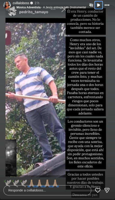 IG Storie de Carmen Villalobos de Sin senos si hay paraíso