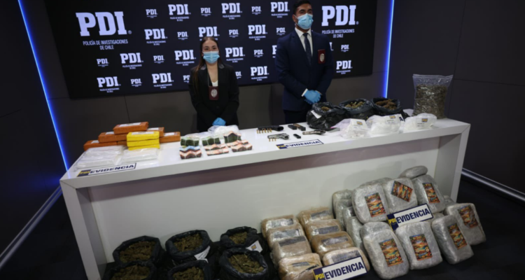 Cae banda narco que operaba en la zona norte de la RM: incautan más de $500 millones en drogas