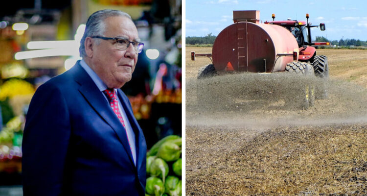 Campos dice que 85% del fertilizante usado Chile es importado: precios se han disparado por la guerra