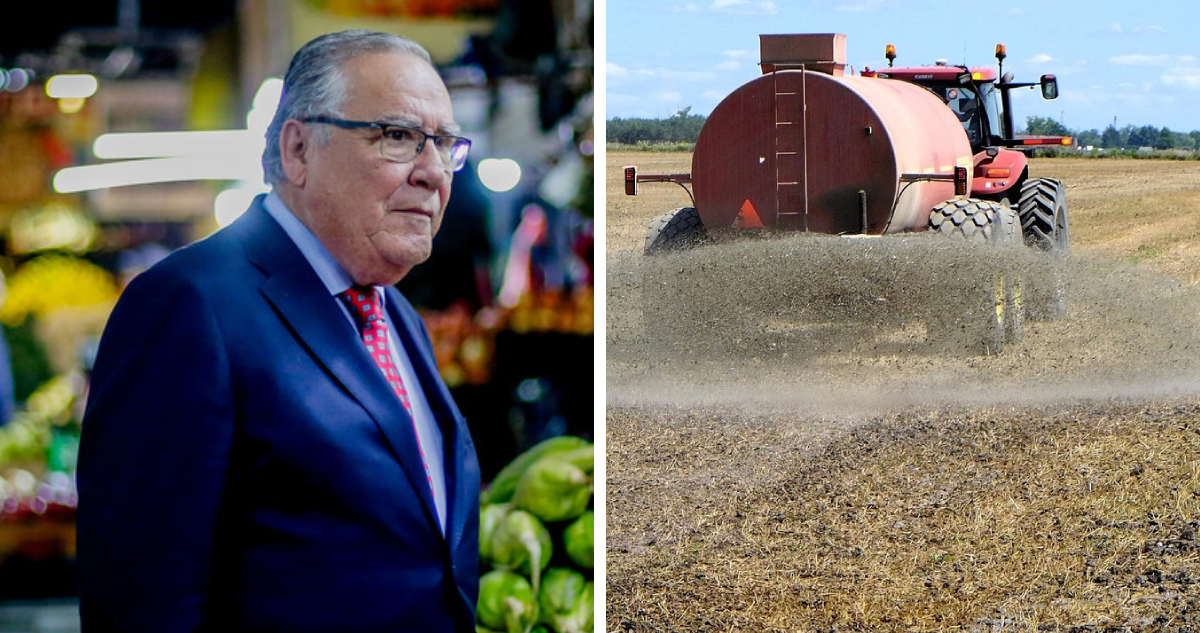 Campos dice que 85% del fertilizante usado Chile es importado: precios se han disparado por la guerra