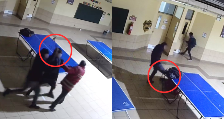 Dejó grave a guardia (61): 10 años de internación a adolescente por asalto a colegio en Temuco