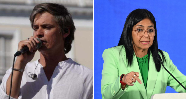 Cantos racista de Carlos Baute contra Delcy Rodríguez