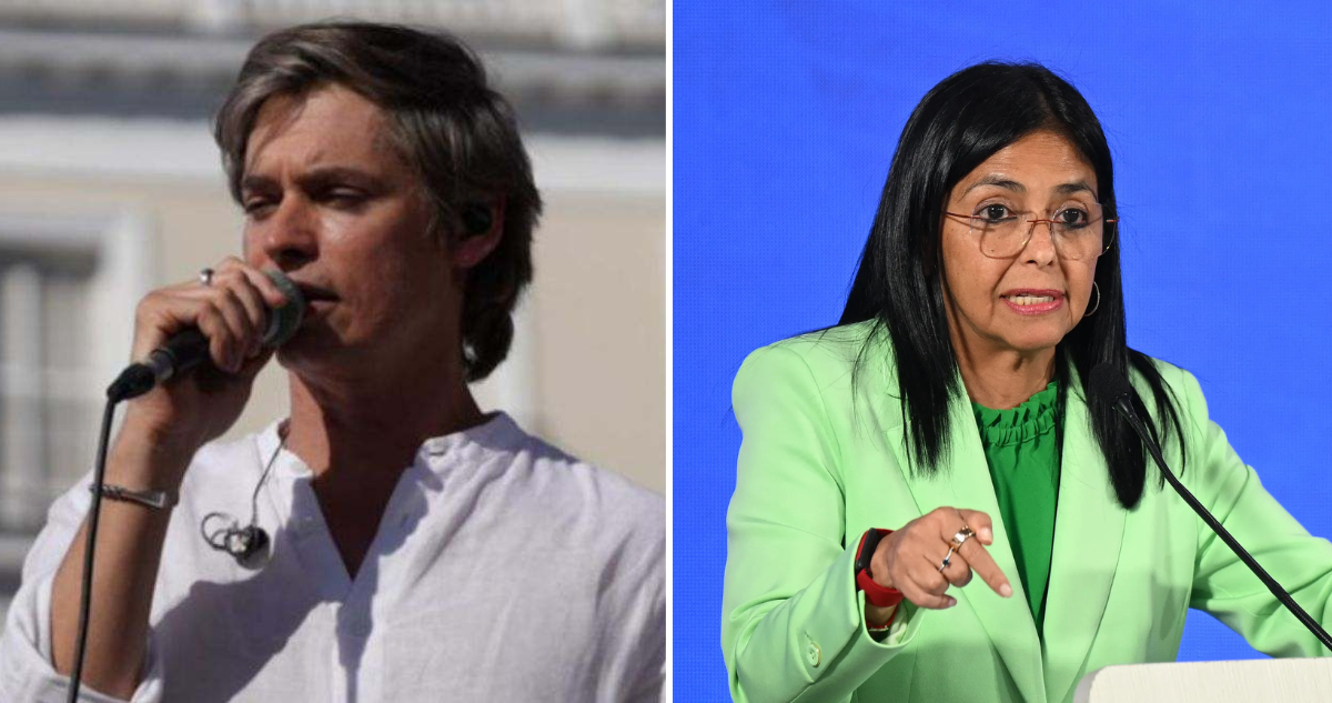 Cantos racista de Carlos Baute contra Delcy Rodríguez