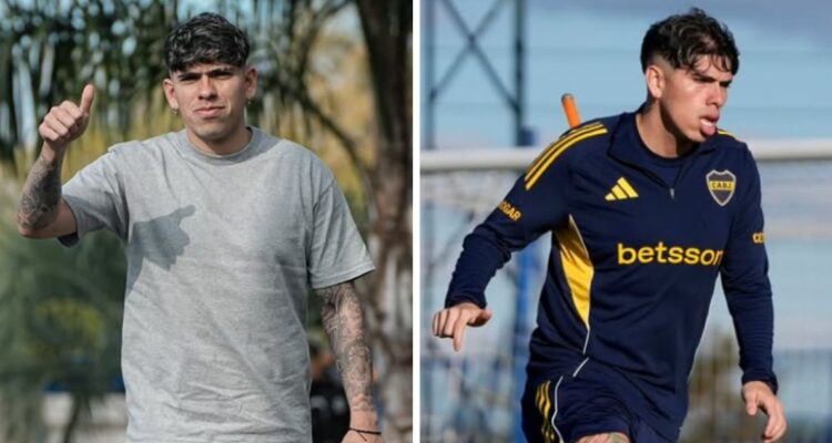 Carlos Palacios reaparece en entrenamientos de Boca y genera críticas en redes: “Es una heladera”