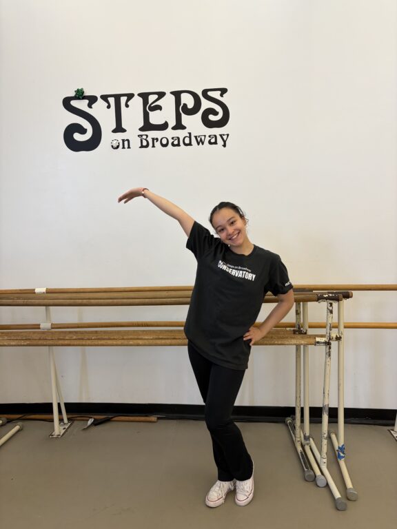 Catalinna Parraguez en el conservatorio Steps on Broadway