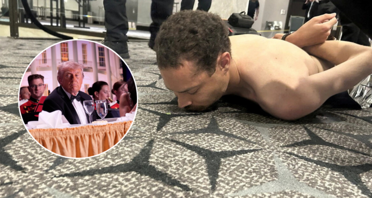 Atacante cena Donald Trump