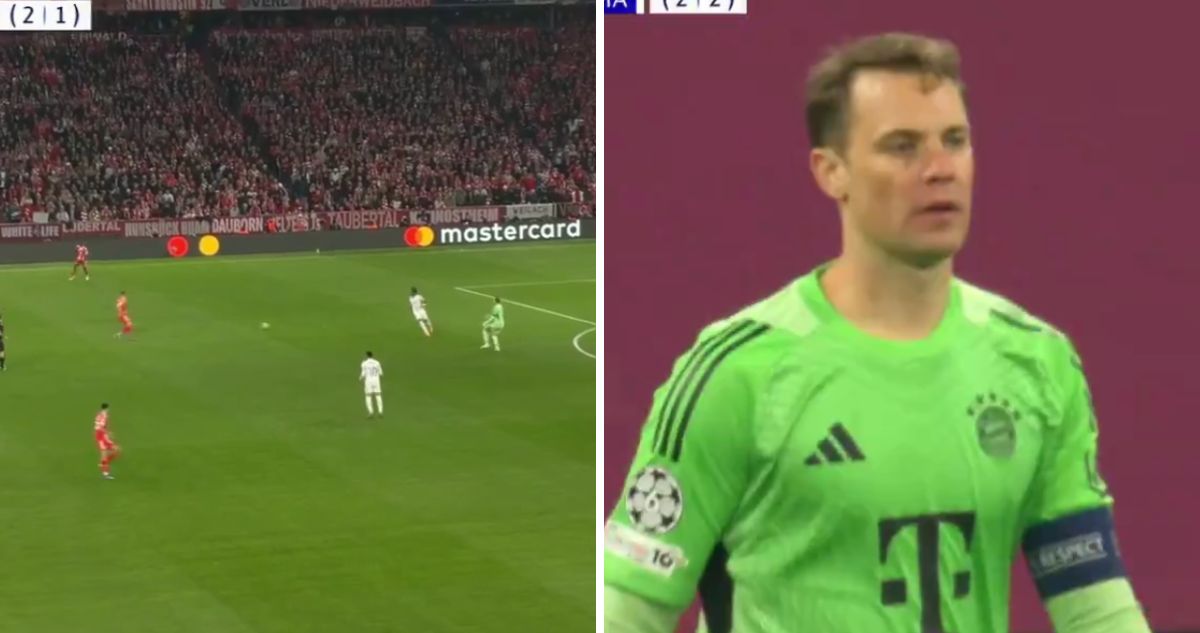 Manuel Neuer regaló insólito gol al Real Madrid en Champions League.