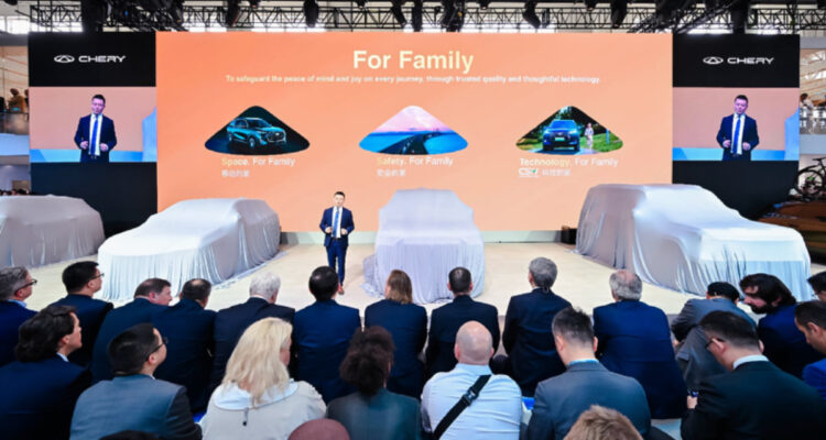 CHERY anuncia nuevo enfoque de vehículos centrado en seguridad, electrificación y movilidad familiar