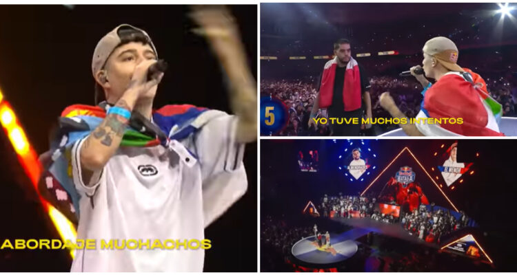 Chile v/s Perú: las rimas con que El Menor bajó la primera corona internacional de la Red Bull Batalla