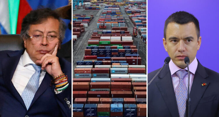 Colombia recrudece la guerra comercial con su vecino Ecuador y le subirá los aranceles al 100%