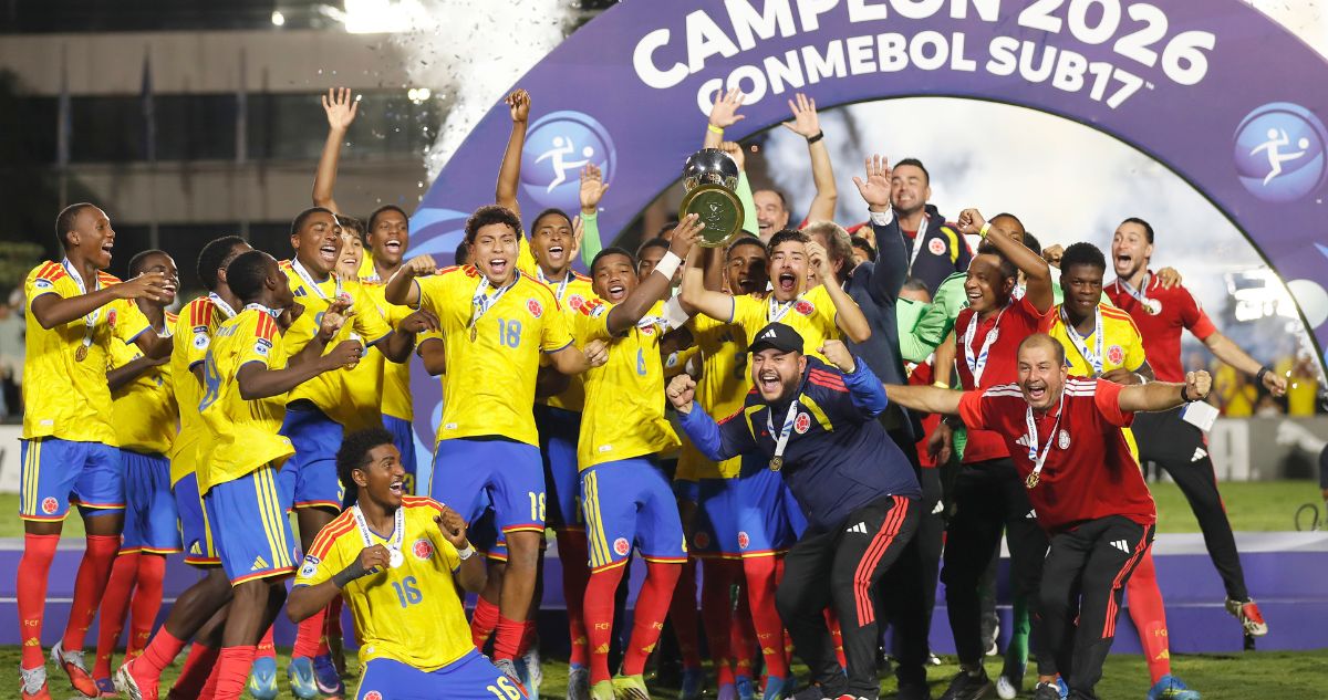 Colombia apabulló a Argentina en final de Sudamericano Sub 17: albicelestes terminaron con 8 jugadores