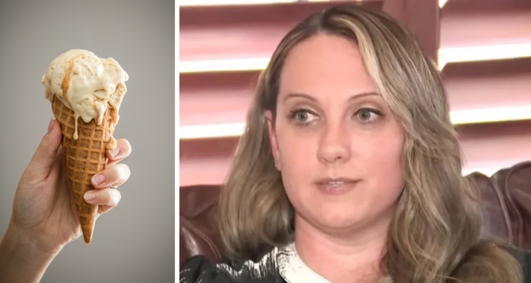 Cómo un helado con fragmentos de metal provocó la infertilidad de una mujer en EEUU
