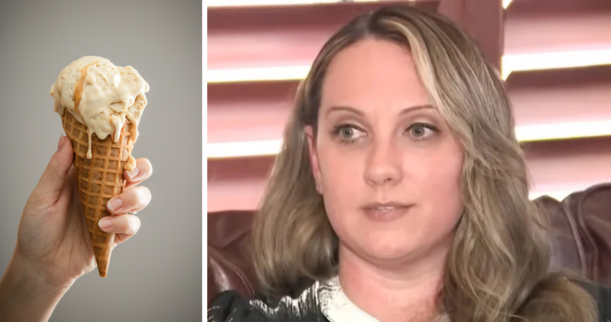Cómo un helado con fragmentos de metal provocó la infertilidad de una mujer en EEUU