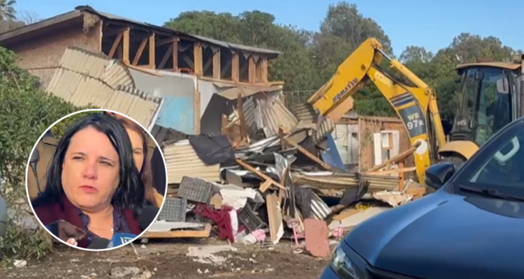 Con presencia de ministra Steinert desalojan toma en Cartagena donde operaba clan "Los Cholas"