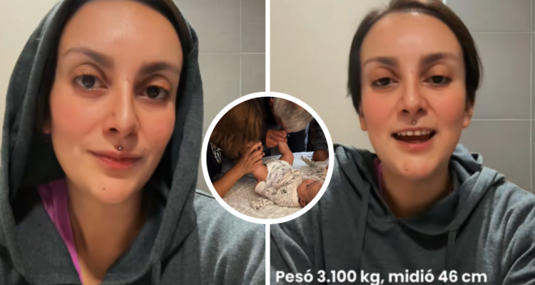 Condición hizo que mujer supiera de su embarazo al dar a luz: “Nació en el baño de mis papás”