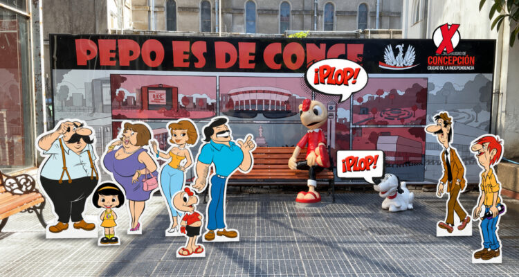 Estudiantes penquistas crean experiencia interactiva de realidad aumentada con personajes de Condorito