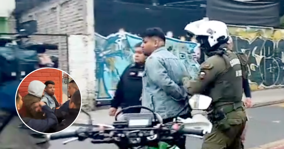 VIDEO | Detienen a conductor ebrio que protagonizó altercado en Santiago: su auto tiene 360 multas