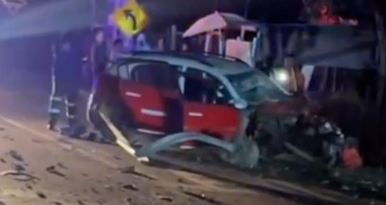 Conductor ebrio provoca fatal accidente en Paine: su acompañante murió