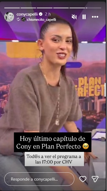 Cony Capelli confirma que sale de Plan Perfecto tras anunciar revancha en Fiebre de Baile
