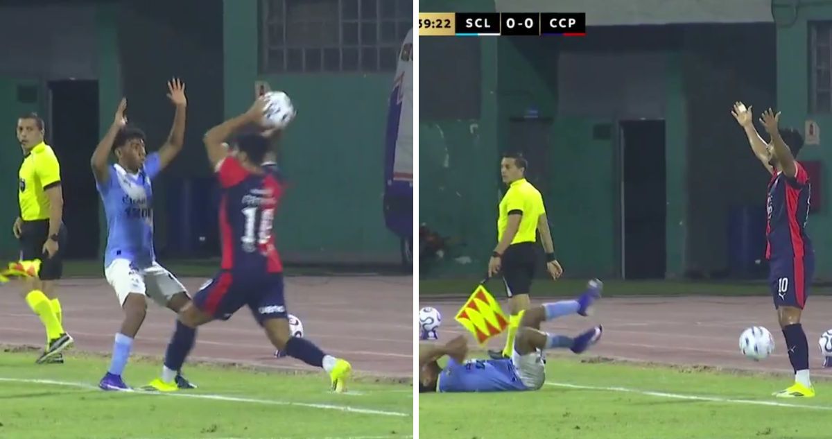 Cecilio Domínguez vio una roja ridícula en Copa Libertadores.