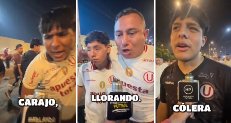 Hinchas de Universitario enloquecieron tras derrota con Coquimbo Unido en Copa Libertadores.