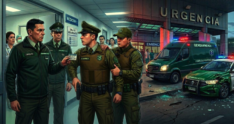 “Corta el show”: el tenso cruce entre efectivos de Carabineros y Gendarmería en Hospital de La Serena