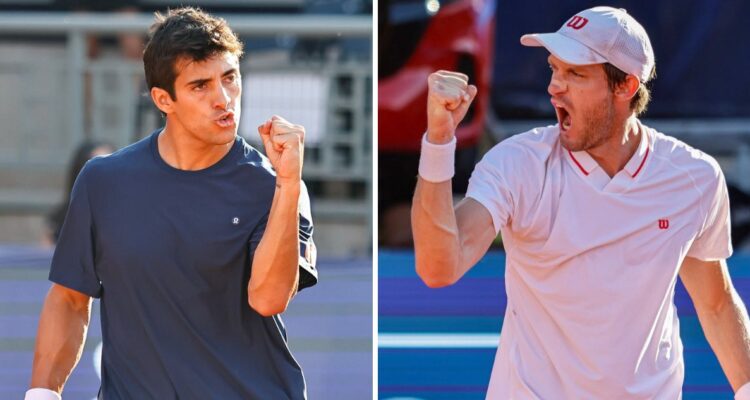 Cristian Garin y Nicolás Jarry chocarán en el Masters de Madrid.
