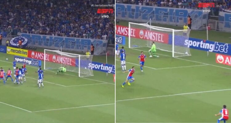 Justo Giani adelanta a la UC ante Cruzeiro en Copa Libertadores