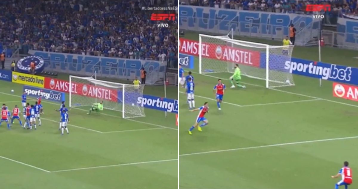 Justo Giani adelanta a la UC ante Cruzeiro en Copa Libertadores