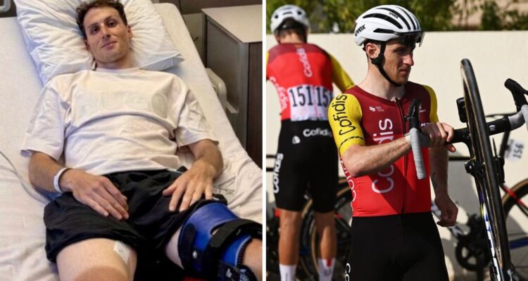 Ciclista Damian Touzé relató su agonía tras accidente en Omán.