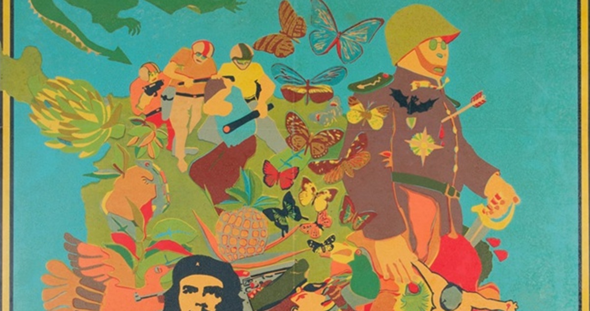 Detalle de América despierta, 1972, Patricia Israel y Alberto Pérez, MSSA