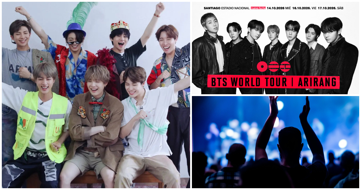 Detectan 10 sitios de estafas en venta de entradas de conciertos de BTS en Chile
