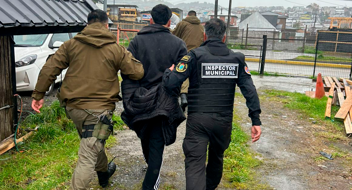 Detenido en Quellón | Hans Burrows (RBB)