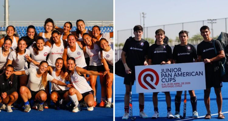 Diablas y Diablos disputarán el Panamericano Junior de Hockey en Santiago.