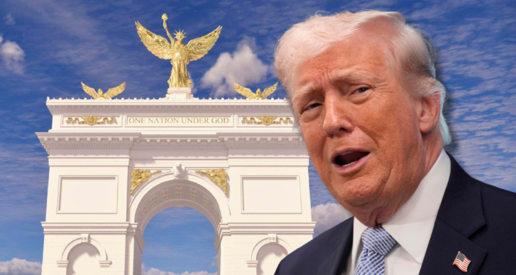 Revelan diseño del polémico arco monumental de Trump en Washington: conmemora los 250 años de EEUU