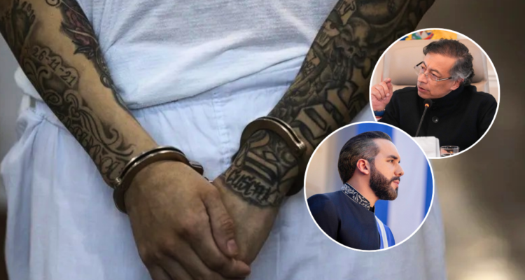 Tras crítica de Petro sobre “campos de concentración” Bukele le ofrece todos los presos de El Salvador