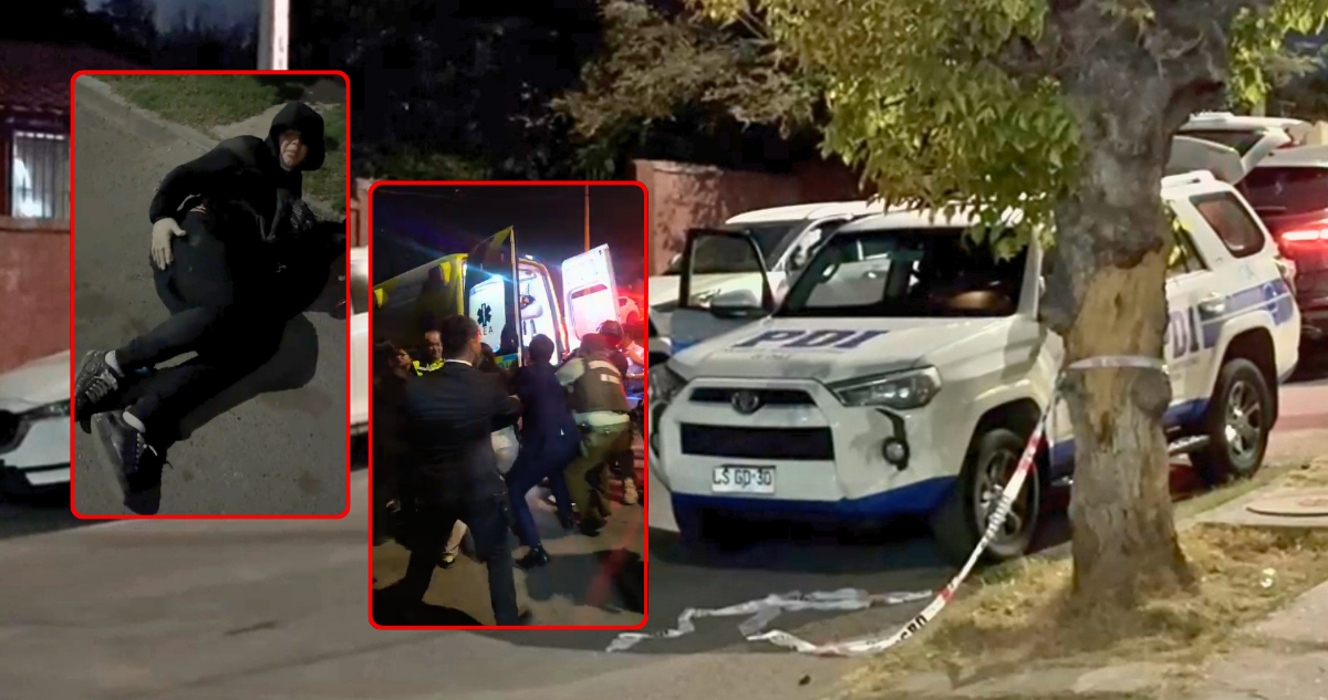 Funcionario de la PDI frustra violento robo armado a almacén en Cerrillos y balea a un delincuente