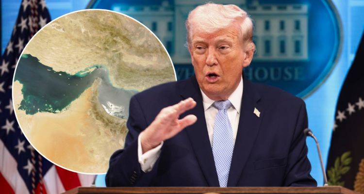 Trump dice que EEUU ayudará a descongestionar estrecho de Ormuz y augura edad dorada de Medio Oriente